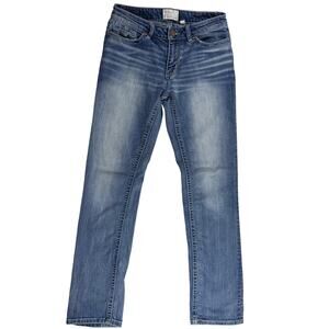 BKE Buckle Stella Mid Rise Straight Jeans Women's 26R X 30.5"